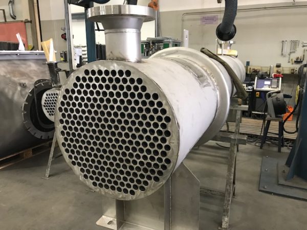 bespoke Exhaust Gas Heat Exchangers with silencers
