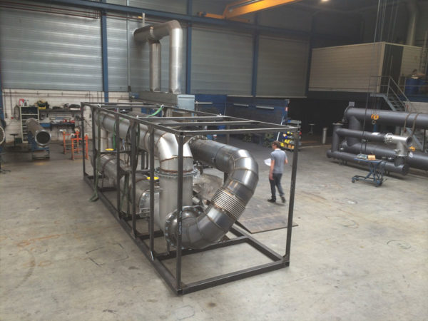 bespoke design and manufacture of Exhaust Gas Heat Exchangers
