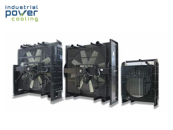Vertical radiator coolers supplied for engine cooling